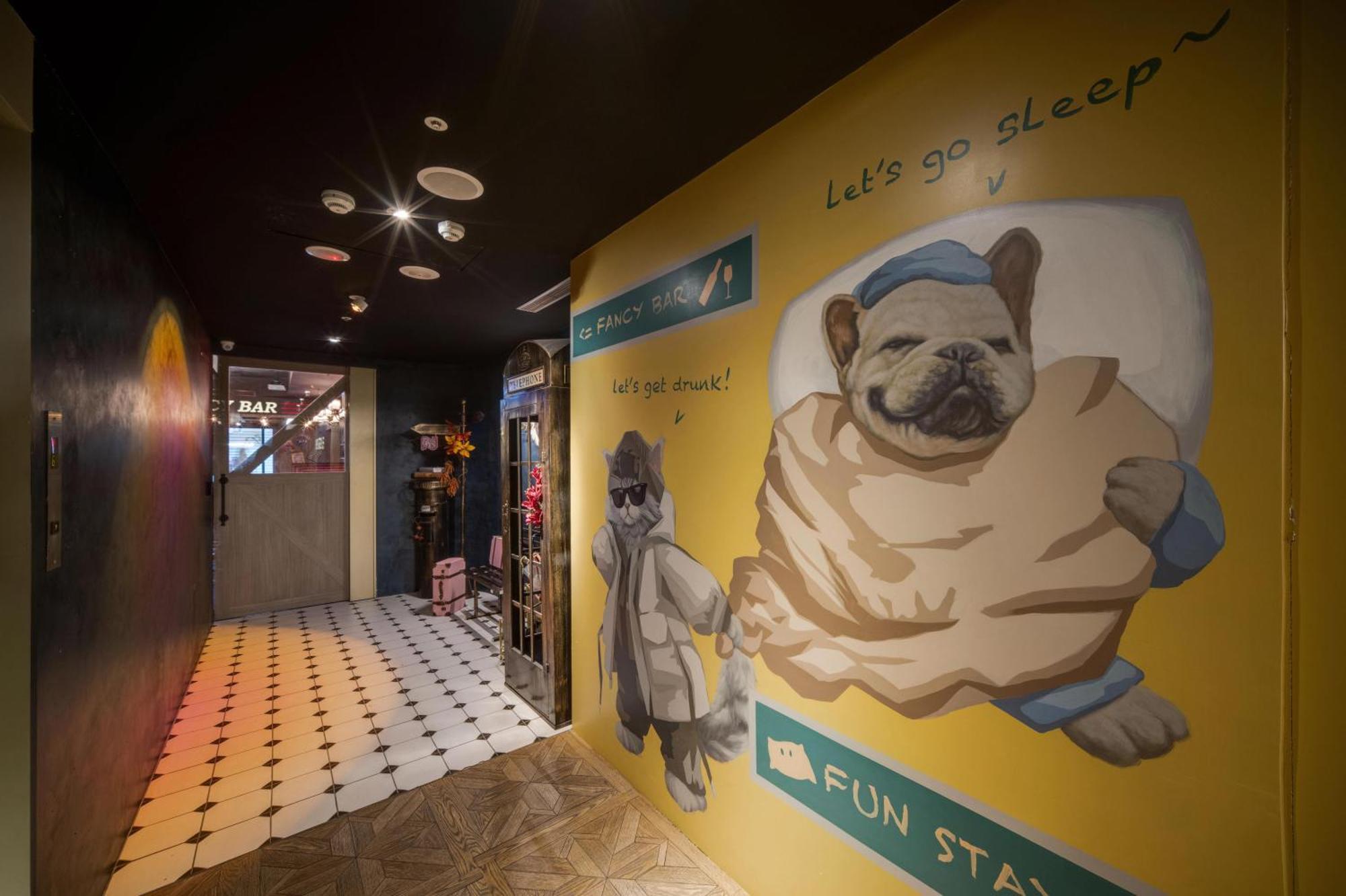 Fun Stay Inn Ximen ไทเป ภายนอก รูปภาพ